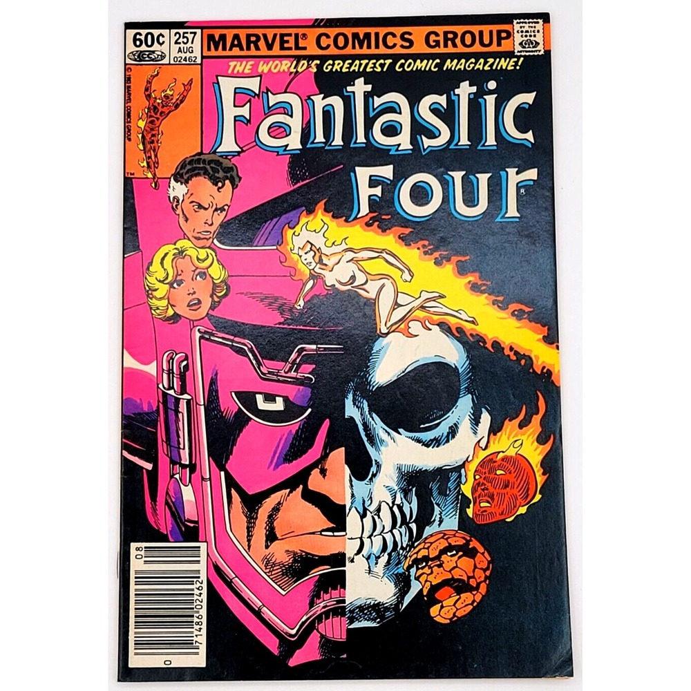 FANTASTIC FOUR‎ #257 (1983) / VF- / GALACTUS DEATH OF EMPRESS R'KIII BRONZE AGE